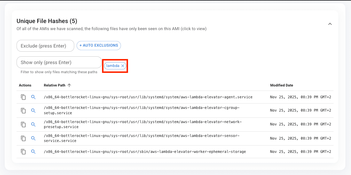 Cloud Investigator analysis of Lambda Managed Instances AMI