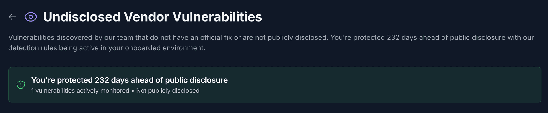 OFFENSAI detection of undisclosed vulnerabilities