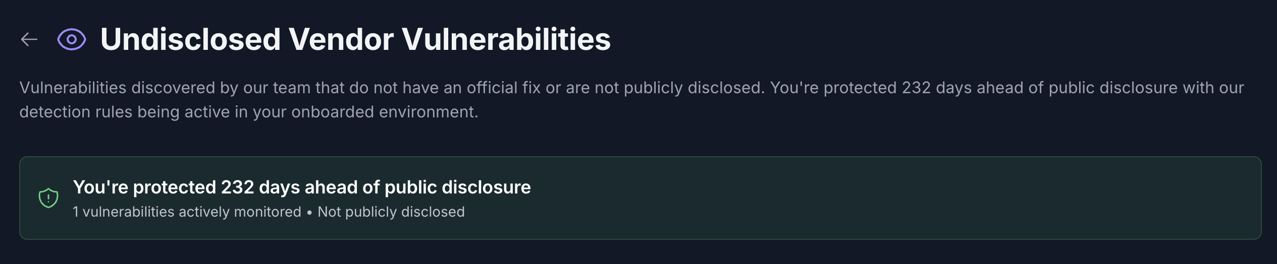 OFFENSAI detection of undisclosed vulnerabilities